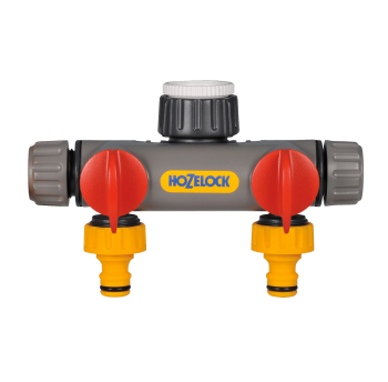 Разделитель двухпотоковый + адаптеры 1/2"; 3/4"; 1" HoZelock 2252 