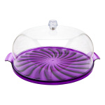 Тортовниця Кристал фіолетова Тортовниця Кристал фіолетова