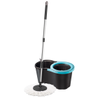 Набір для прибирання Planet Spin Mop Joy 16 л чорний - синій