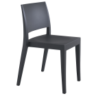 Стілець Papatya Gyza матовий антрацит