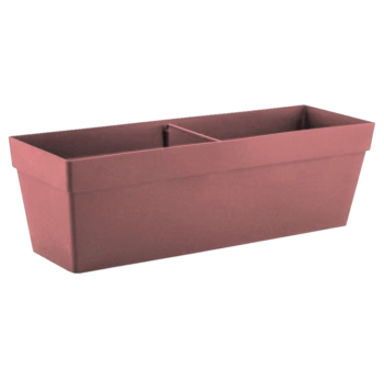 Горщик для квітів балконний Yali 10,8 л червоний