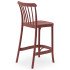 Стул барный Tilia Gozo 65 см терракотовый