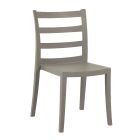 Стілець Papatya Nosta-S сіро-коричневий