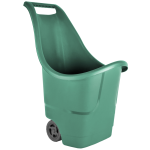 Садовая тележка на колесах 50 л зеленая Садовая тележка на колесах 50 л зеленая