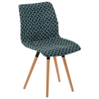 Стілець Tilia Laser-N ніжки букові, сидіння з тканиною ARTCLASS 808