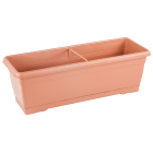 Горшок для цветов балконный Villa 10 л терракотовый