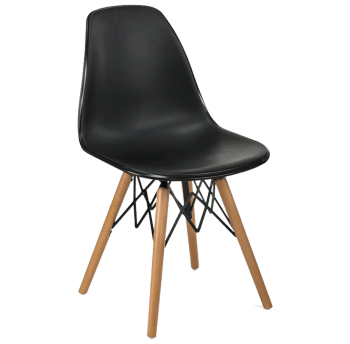 Стул Tilia Eos-V ножки буковые черный - черный 