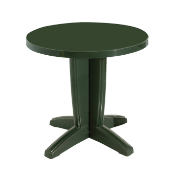 Стол круглый Papatya Браво 80 зеленый