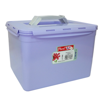 Контейнер с ручкой большой Fresh Box 11 л сиреневый