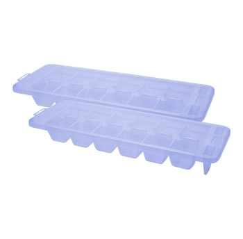Форма для льда Premium 2 шт сиреневая Irak Plastik