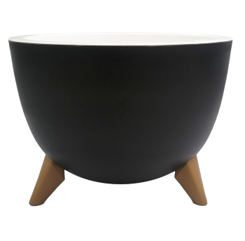 Горшок для цветов Ufo 10 л черный