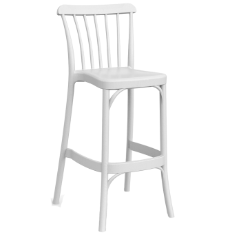 Стул барный Tilia Gozo 65 см белая слоновая кость