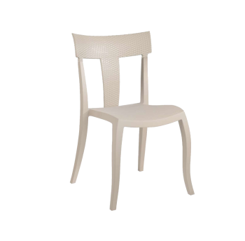 Стул Papatya TORO-S RATTAN песочно-бежевый