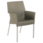 Крісло Tilia Sole сірий цемент