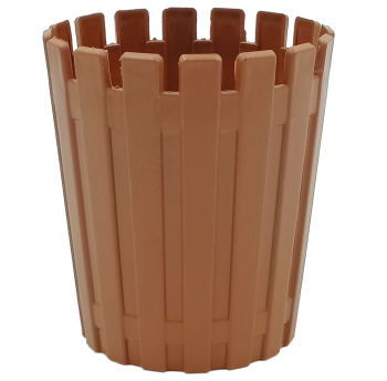 Горщик для орхідеї Akasya 1,1 л коричневий