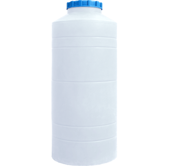 Бочка 500 л вузька вертикальна ВО ПБ біла