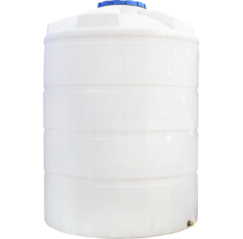 Бочка 12500 л вертикальная ПБ белая