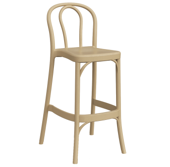 Стул барный Tilia Sozo 75 см кофейный