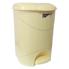 Відро для сміття з педаллю Irak Plastik Bella №3 30л жовте