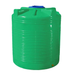 Ємність 5000 л вертикальна двошарова зелена RV Ємність 5000 л вертикальна двошарова зелена RV
