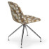 Стілець Tilia Eos-Z сидіння з тканиною, ніжки металеві COLOURBOX 7801