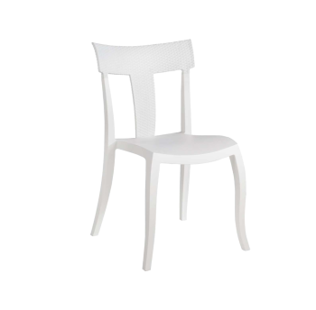 Стілець Papatya TORO-S RATTAN білий