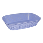 Хлебная корзина под ротанг фиолетовая