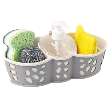 Органайзер для ванной и кухни Planet Stone серо-кремовый