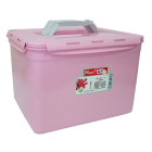 Контейнер с ручкой большой Fresh Box 11 л розовый