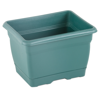 Горшок для цветов балконный Villa 2,75 л зеленый