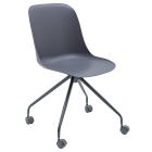 Стілець Tilia Shell-OP вугільний - вугільний