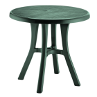 Стіл круглий Irak Plastik Royal 80 см зелений