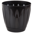 Горшок для цветов Daisy 6 л черный