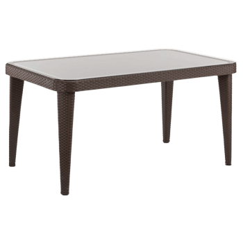 Стол Tilia Osaka 90x150 см ножки пластиковые венге