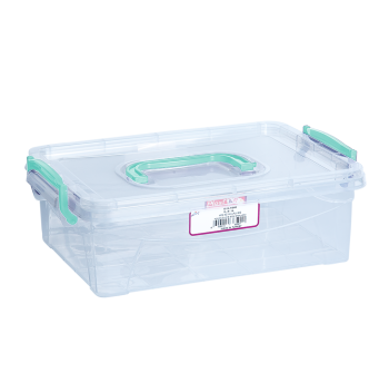 Контейнер с ручкой Irak Plastik 3,5 л прозрачный