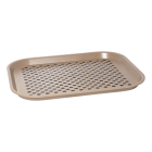 Поднос противоскользящее покрытие кремовый