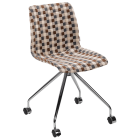 Стул Tilia Lazer-O сиденье с тканью, ножки металлические ARTNUVO 46904 - V5