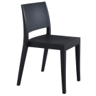 Стілець Papatya Gyza матовий чорний