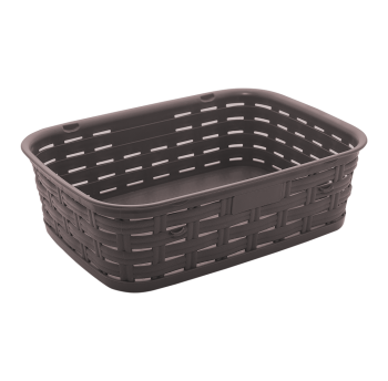 Корзина под ротанг 1,75 л темно-коричневая
