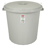 Мусорный бак Planet 35 л с защелками серый Мусорный бак Planet 35 л с защелками серый