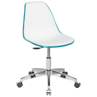 Стілець офісний Tilia Eos-Office зелена нафта - біла слонова кістка