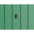 Сарай металевий ECO 320x241x196 см зелений з білим