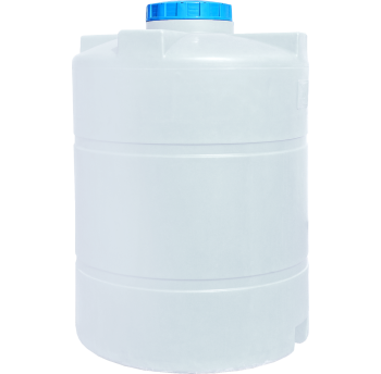 Бочка 2000 л вертикальна ПБ біла