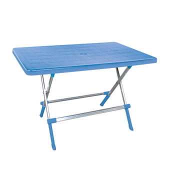 Стіл складаний Irak Plastik Omega 70x115 блакитний