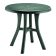 Стіл круглий Irak Plastik Royal 80 см зелений