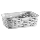 Корзина под ротанг 1,75 л серая