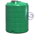 Ємність 3000 л дві горловини вертикальна зелена