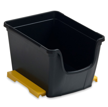 Контейнер (ящик) для метизів 14л Wow чорний Уцінка