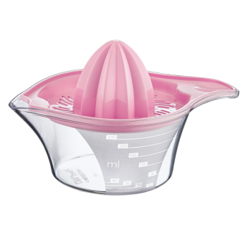 Соковыжималка для лимона New 0,25 л прозрачно-розовая