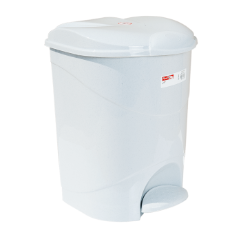 Відро для сміття з педаллю Irak Plastik Bella №2 19л сіре